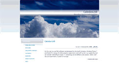 Desktop Screenshot of caledos.com