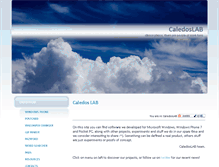 Tablet Screenshot of caledos.com